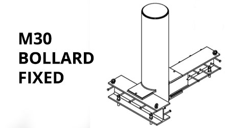 M30-Bollard-Fixed