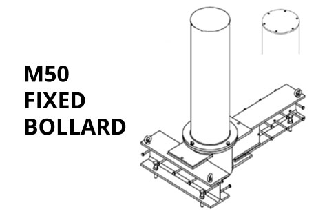 M50-Bollard-Fixed